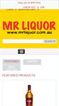 Mobile Screenshot of mrliquor.com.au